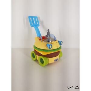 Imaginext Spongebob Squarepants Patty Wagon Krabby Patty Hamburger Car 2013